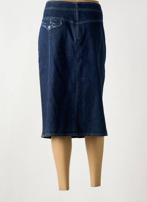 Fustă midi albastru QUATTRO femeie