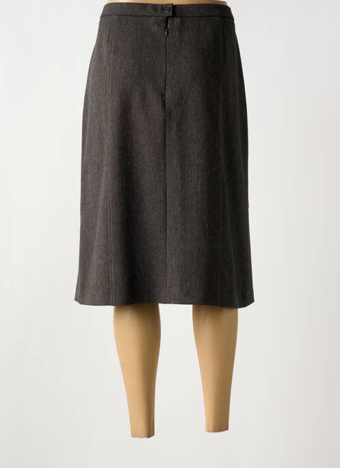 Fustă midi maro FRANCE RIVOIRE femeie