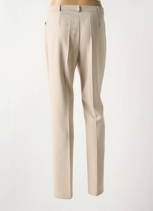 Pantalon slim bej CHRISTINE LAURE femeie