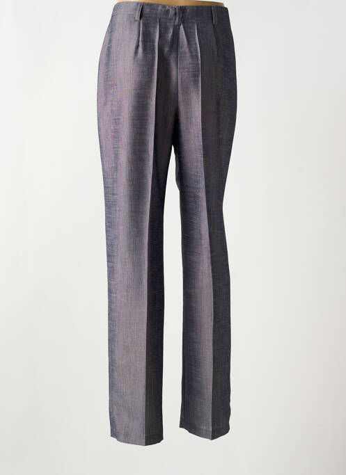 Pantalon drept albastru CHRISTINE LAURE femeie