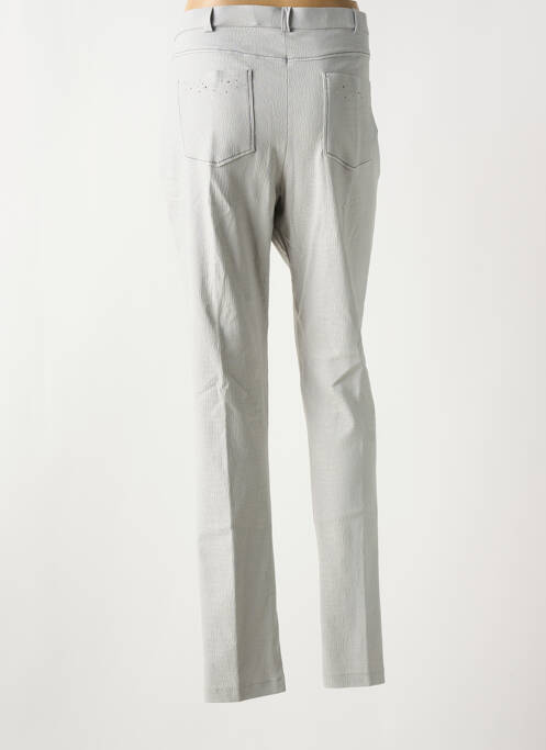 Pantalon slim gri CHRISTINE LAURE femeie
