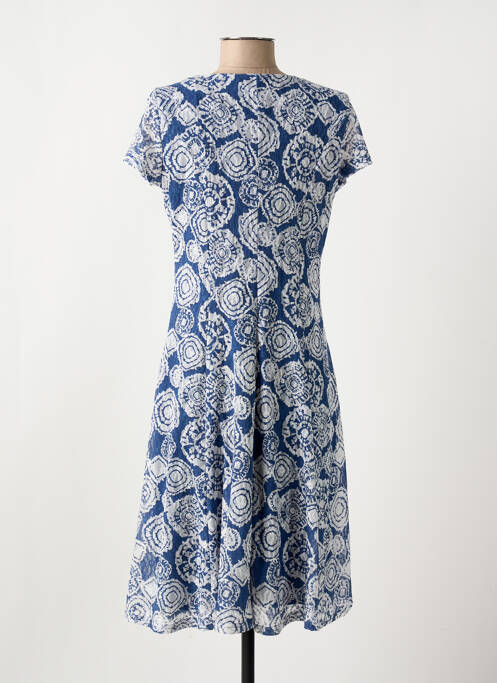 Rochie midi albastru CHRISTINE LAURE femeie