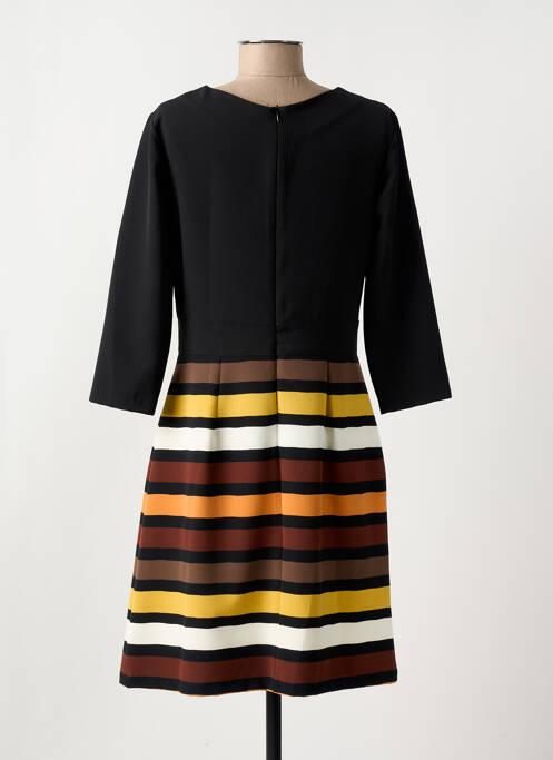 Rochie midi negru QUATRE VINGT JOURS femeie