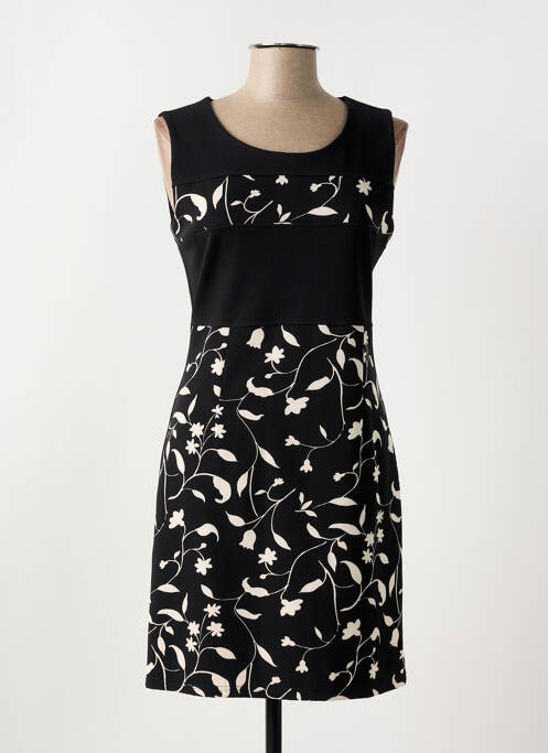 Rochie midi negru QUATRE VINGT JOURS femeie