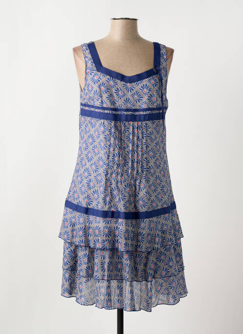 Rochie midi albastru QUATTRO femeie