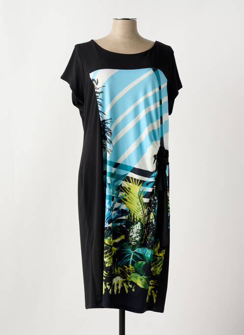 Rochie midi negru CHRISTINE LAURE femeie