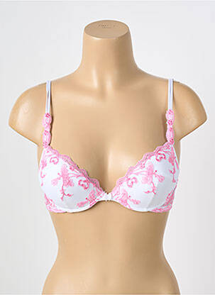 Sutien top sutien push-up top sutien push-up alb AMBRA femeie