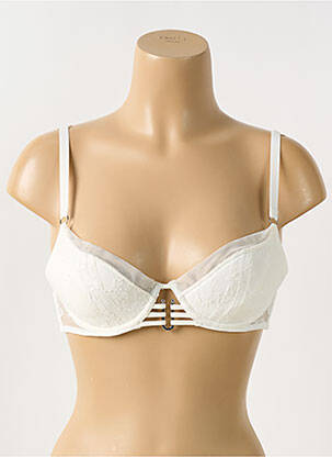 Sutien top sutien push-up top sutien push-up alb CHANTELLE femeie