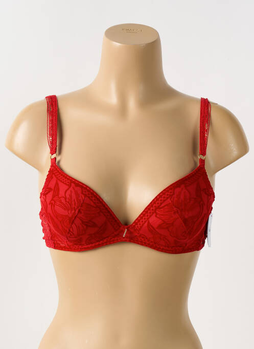 Sutien top sutien push-up top sutien push-up roșu AUBADE femme