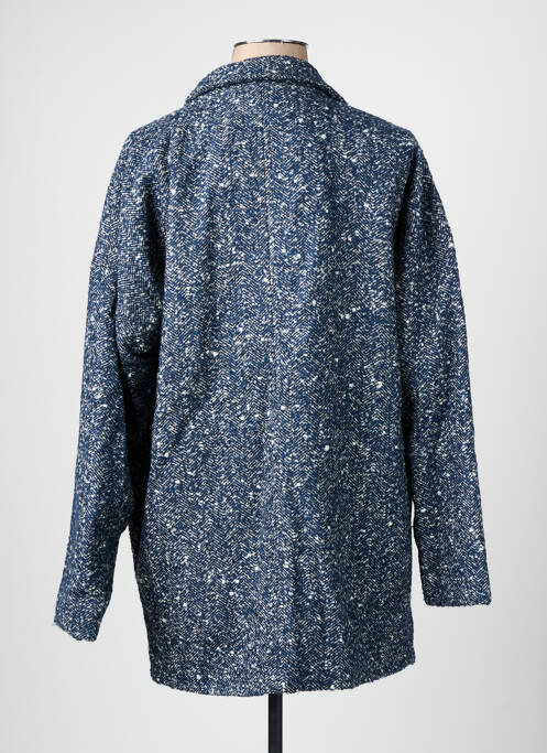 Palton lung albastru SIXTY SEVEN femeie