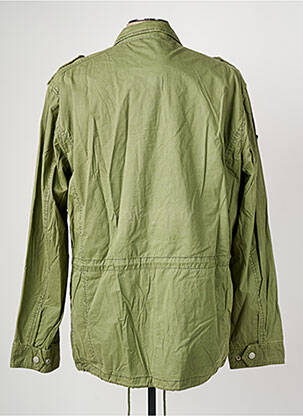 Parka fără glugă fără glugă verde DN.SIXTY SEVEN bărbat
