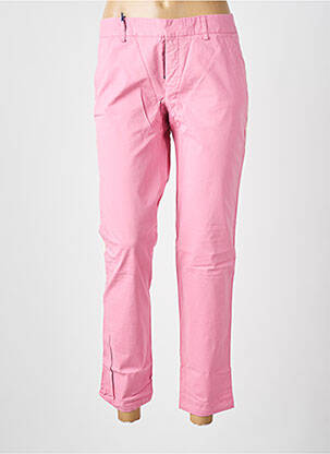 Pantalon 7/8 elasticitate talie joasă roz LEON & HARPER femeie