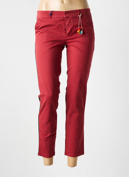Pantalon chino roșu LEON & HARPER femeie