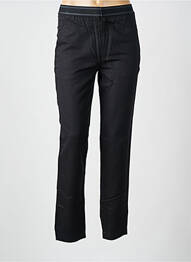 Pantalon 7/8 talie elastică mărime normală negru LEON & HARPER femeie