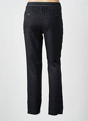 Pantalon 7/8 talie elastică mărime normală negru LEON & HARPER femeie