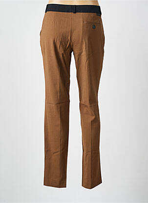 Pantalon chino buzunare maro LEON & HARPER femeie