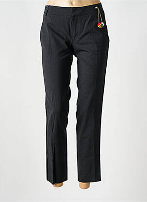Pantalon drept elasticitate mărime normală gri LEON & HARPER femeie