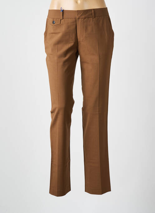 Pantalon chino maro LEON & HARPER femeie