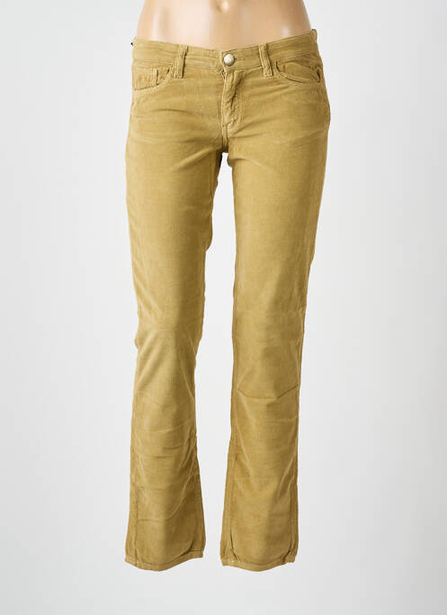 Pantalon slim maro FIVE PM femeie