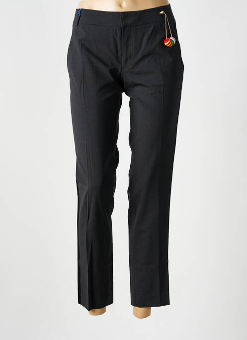 Pantalon drept gri LEON & HARPER femeie