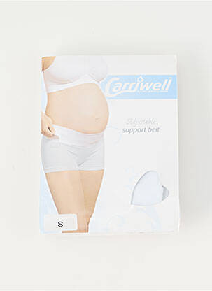 Curea alb CARRIWELL femeie