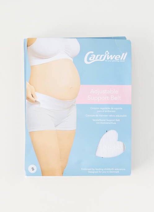 Curea alb CARRIWELL femeie