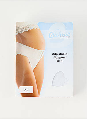 Curea alb CARRIWELL femeie