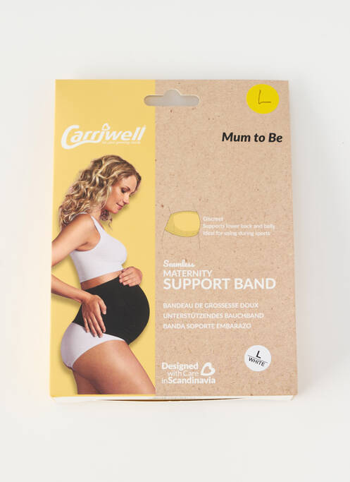 Curea alb CARRIWELL femeie