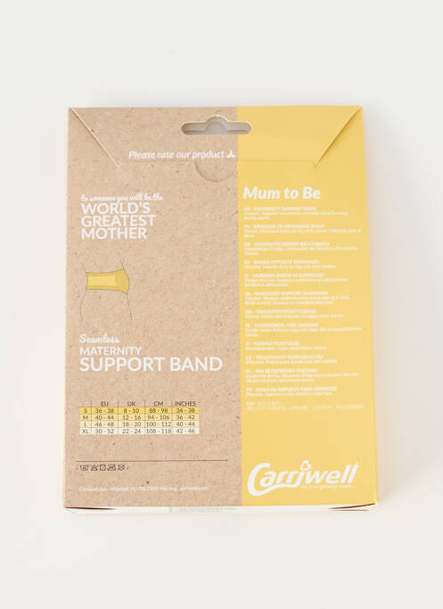 Curea alb CARRIWELL femeie