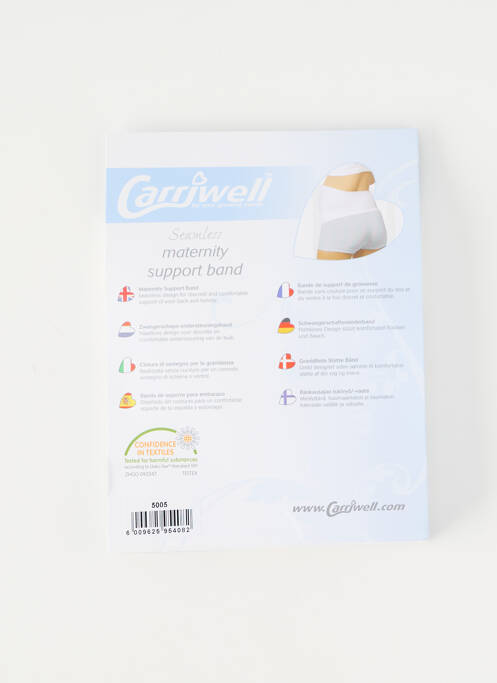 Curea alb CARRIWELL femeie