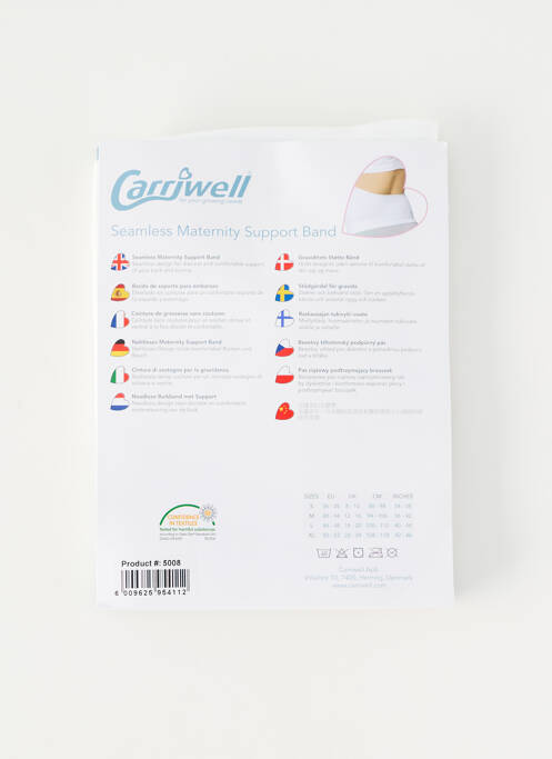 Curea alb CARRIWELL femeie