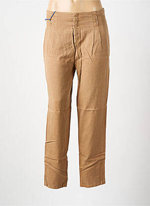 Pantalon drept maro LEON & HARPER femeie