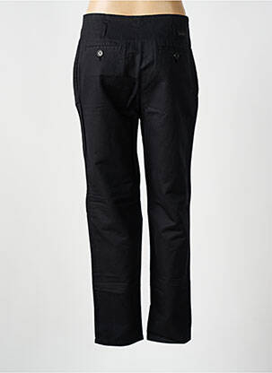 Pantalon drept talie cu cleme talie înaltă negru LEON & HARPER femeie