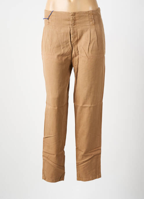 Pantalon drept maro LEON & HARPER femeie