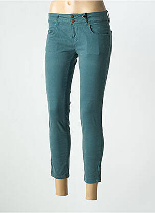 Pantalon 7/8 elasticitate mărime normală verde FIVE PM femeie