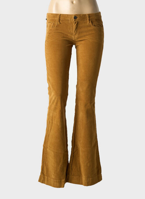 Pantalon evazat maro FIVE PM femeie