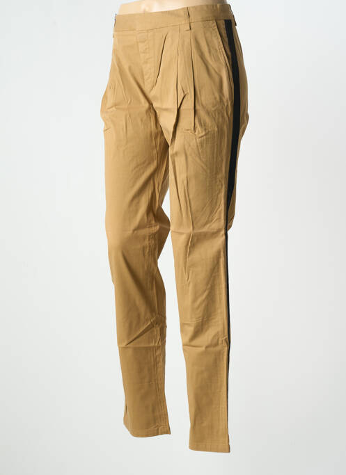 Pantalon chino maro LEON & HARPER femeie
