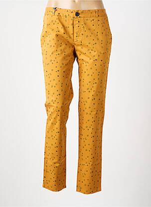 Pantalon chino galben LEON & HARPER femeie
