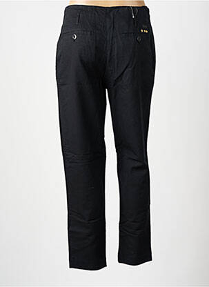 Pantalon drept talie cu cleme talie înaltă negru LEON & HARPER femeie