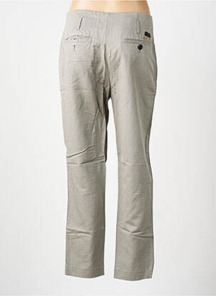 Pantalon drept talie cu cleme talie înaltă gri LEON & HARPER femeie