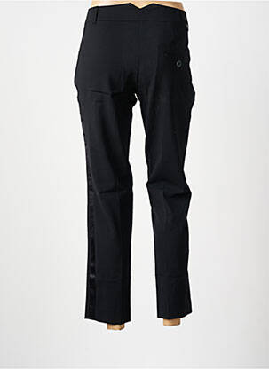 Pantalon 7/8 croială chino mărime normală negru LEON & HARPER femeie