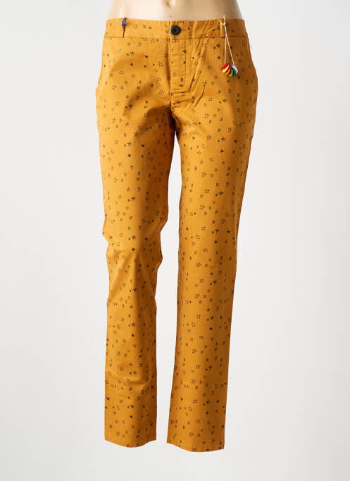 Pantalon chino galben LEON & HARPER femeie
