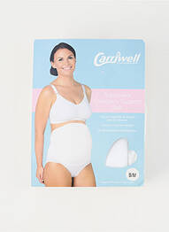 Curea reglabil alb CARRIWELL femme