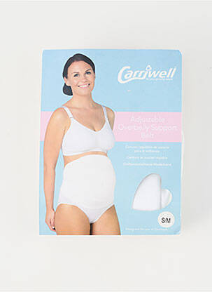 Curea alb CARRIWELL femeie