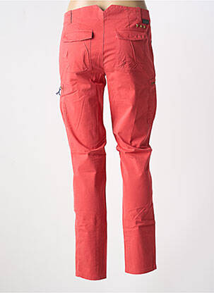 Pantalon slim țesătură poplin mărime normală roșu LEON & HARPER femeie