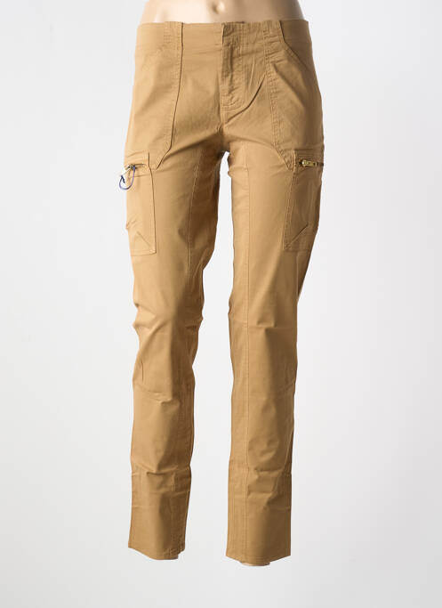 Pantalon slim maro LEON & HARPER femeie
