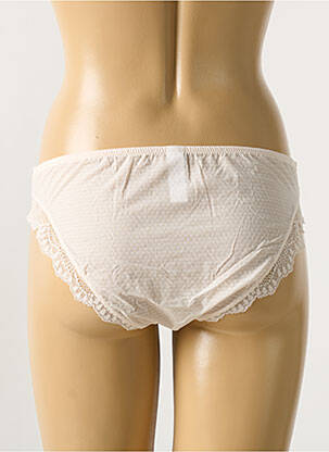 Chilot efect material satinat roz SIMONE PERELE femeie