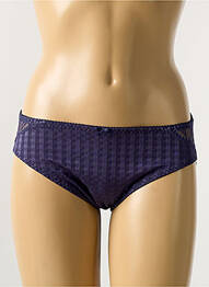 Chilot efect material satinat albastru PRIMADONNA femme