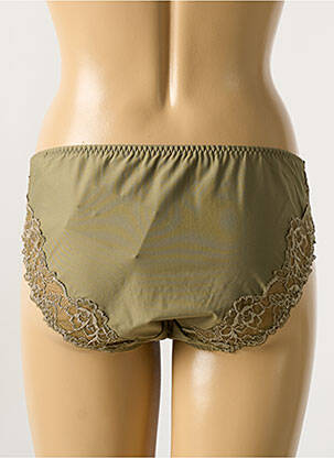 Chilot efect material satinat verde PRIMADONNA femeie
