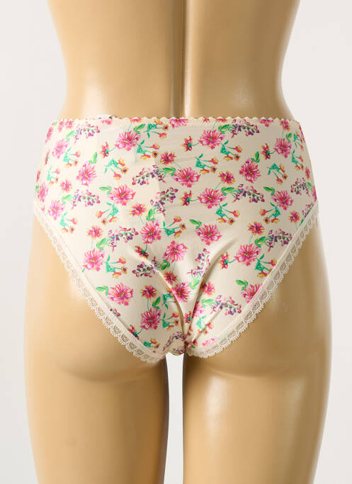 Chilot cu talie înaltă ușoară și transparentă bej MARIE JO femme